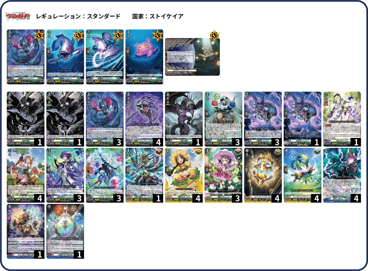 デッキコード「6FQTJ」のデッキ | DECK LOG（デッキログ）