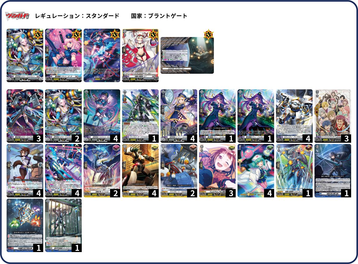 デッキコード「6G5BY」のデッキ | DECK LOG（デッキログ）