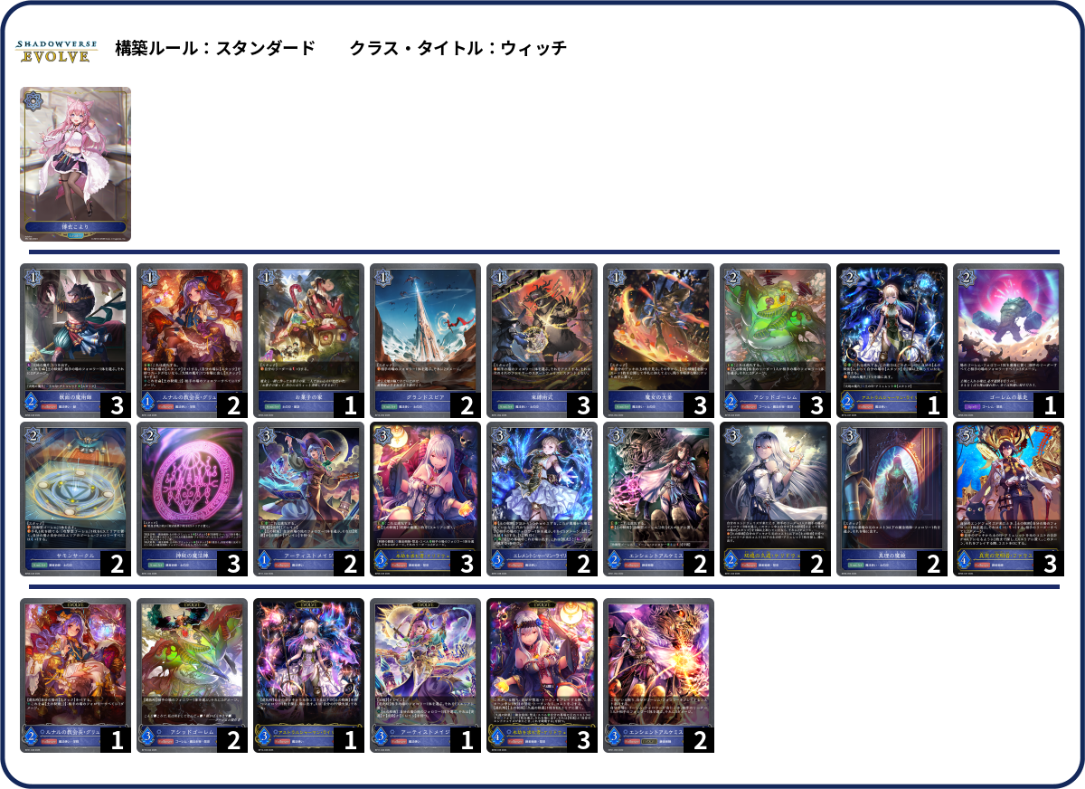 つち deck list