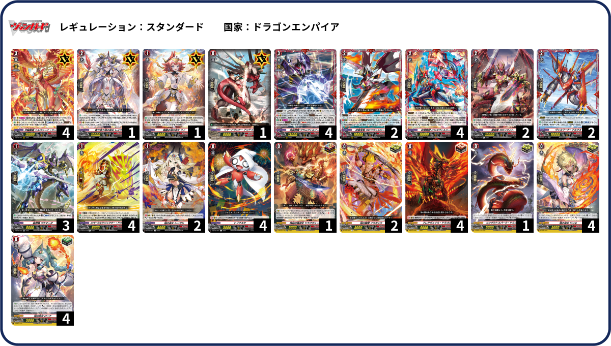 レヴァンティン デッキ デッキコード「4JBZ7」のデッキ | DECK LOG（デッキログ）