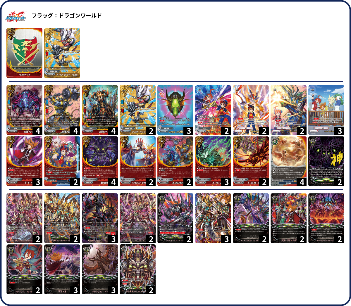 ラナー　デッキ デッキコード「6LLNQ」のデッキ | DECK LOG（デッキログ）