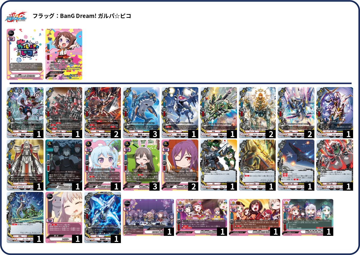 デッキコード「6MJ3Y」のデッキ | DECK LOG（デッキログ）