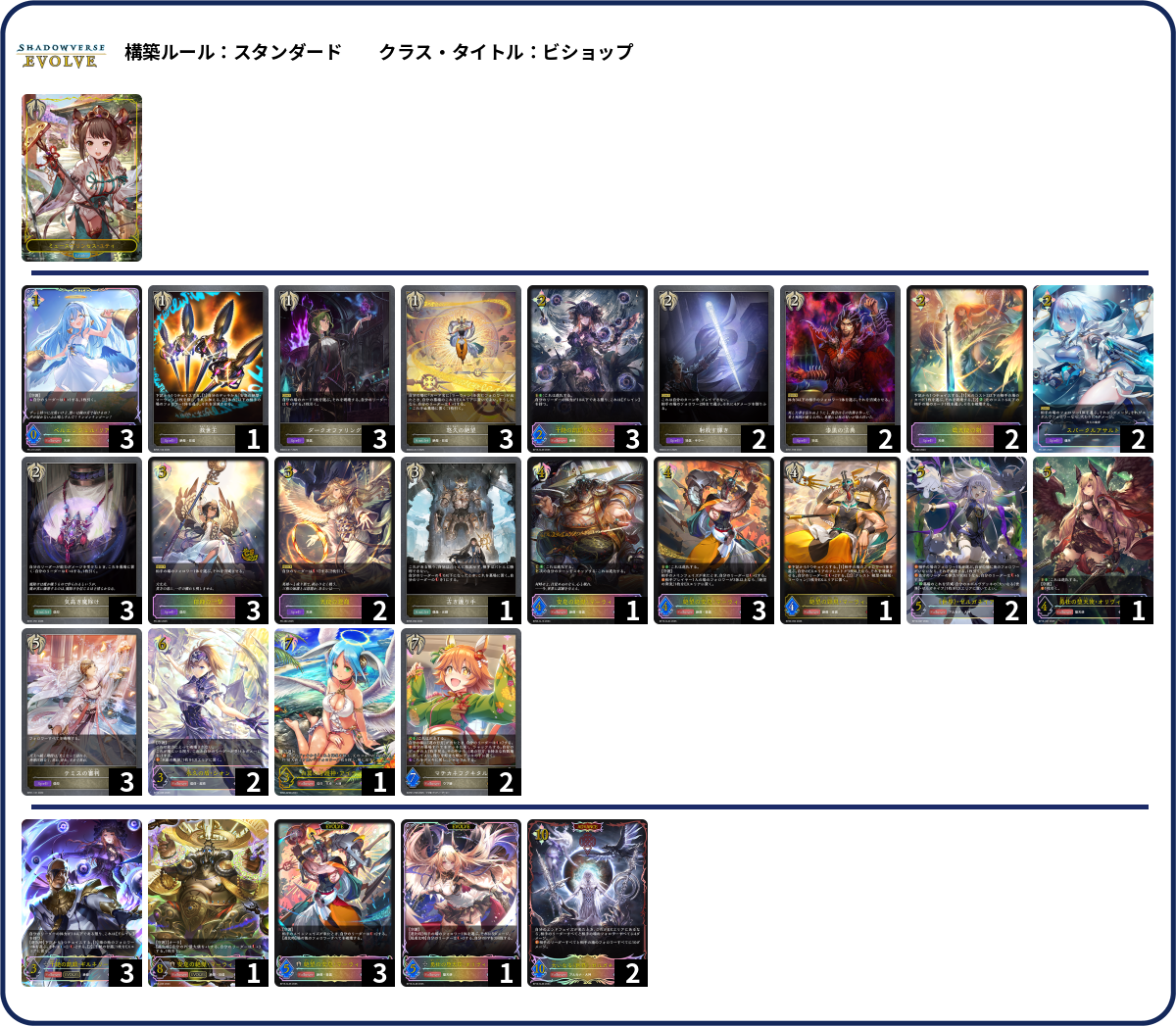 SVE-SQH3SB deck list