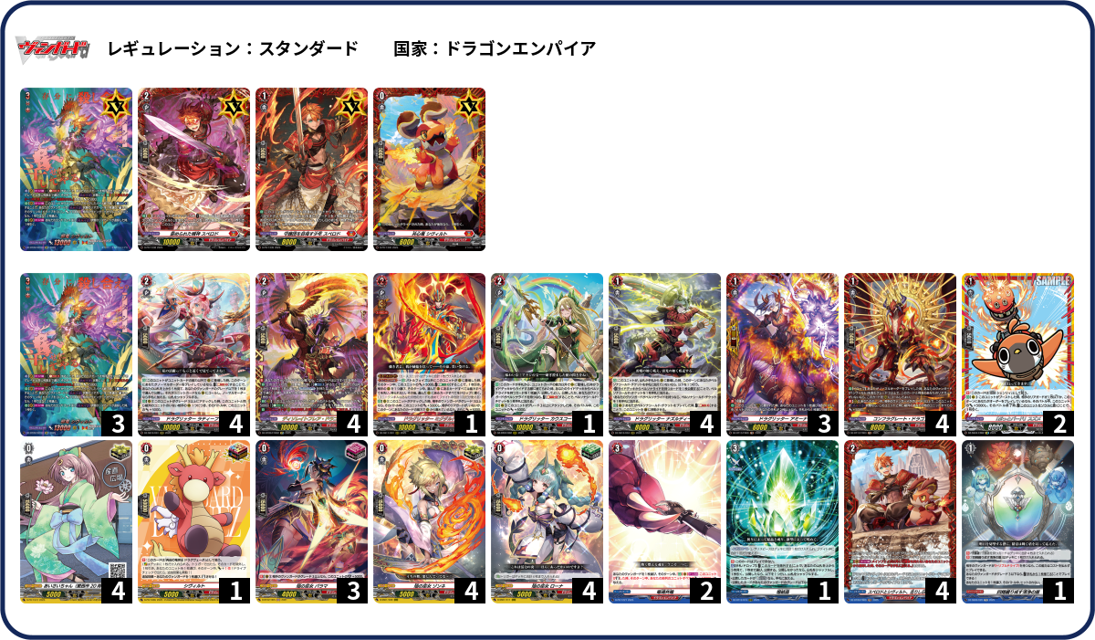 デッキコード「6QK1K」のデッキ | DECK LOG（デッキログ）