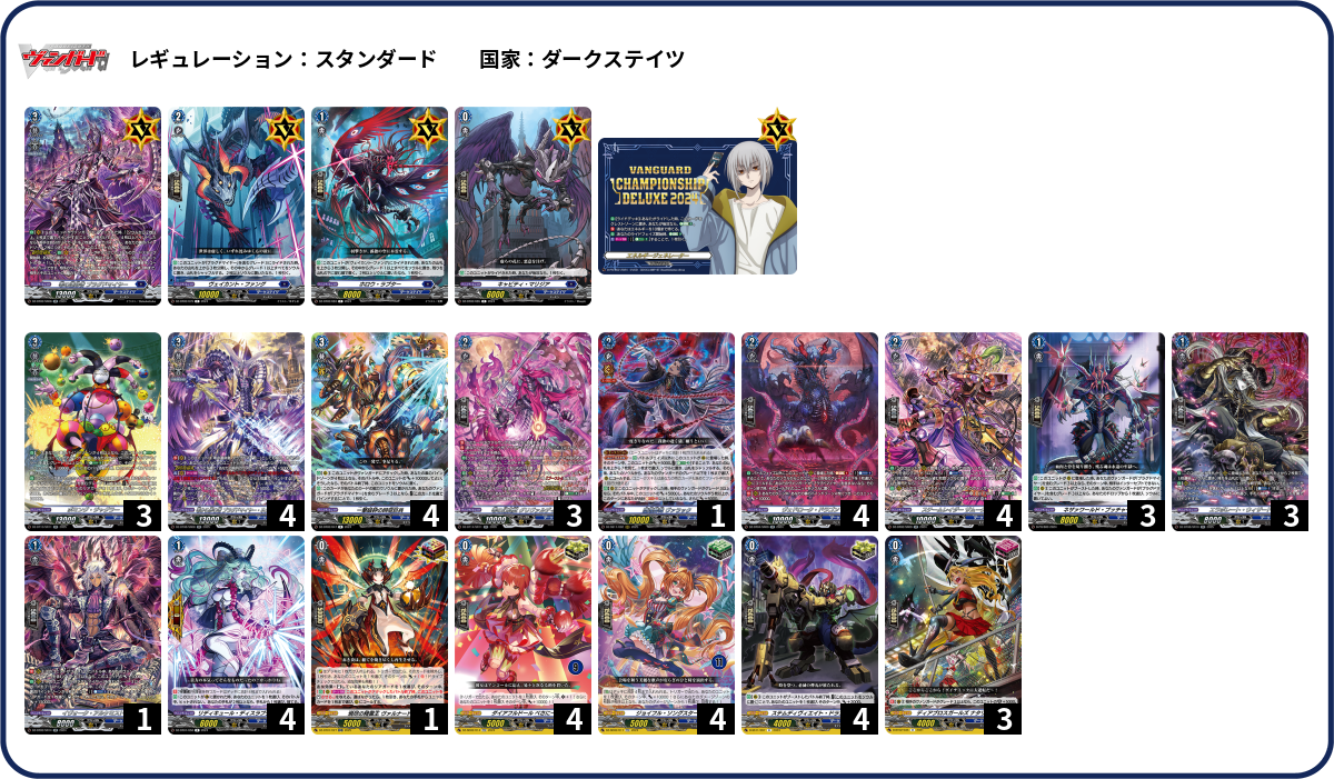 デッキコード「6QVLM」のデッキ | DECK LOG（デッキログ）
