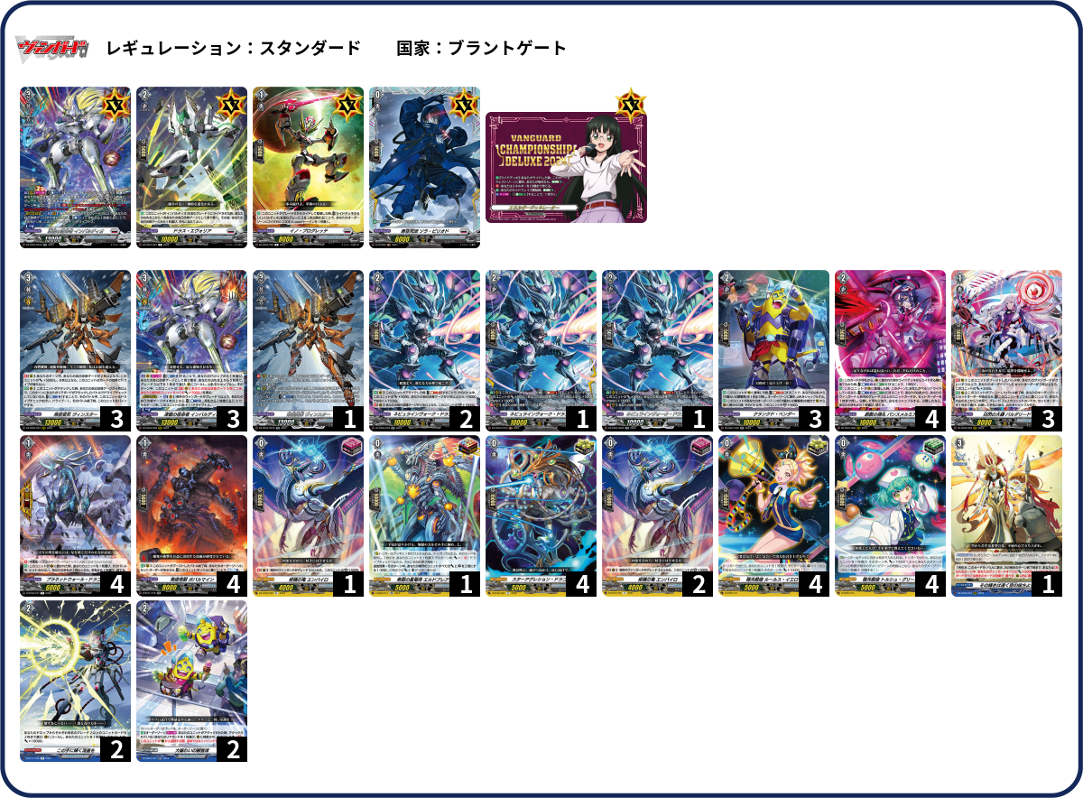 デッキコード「6THFV」のデッキ | DECK LOG（デッキログ）