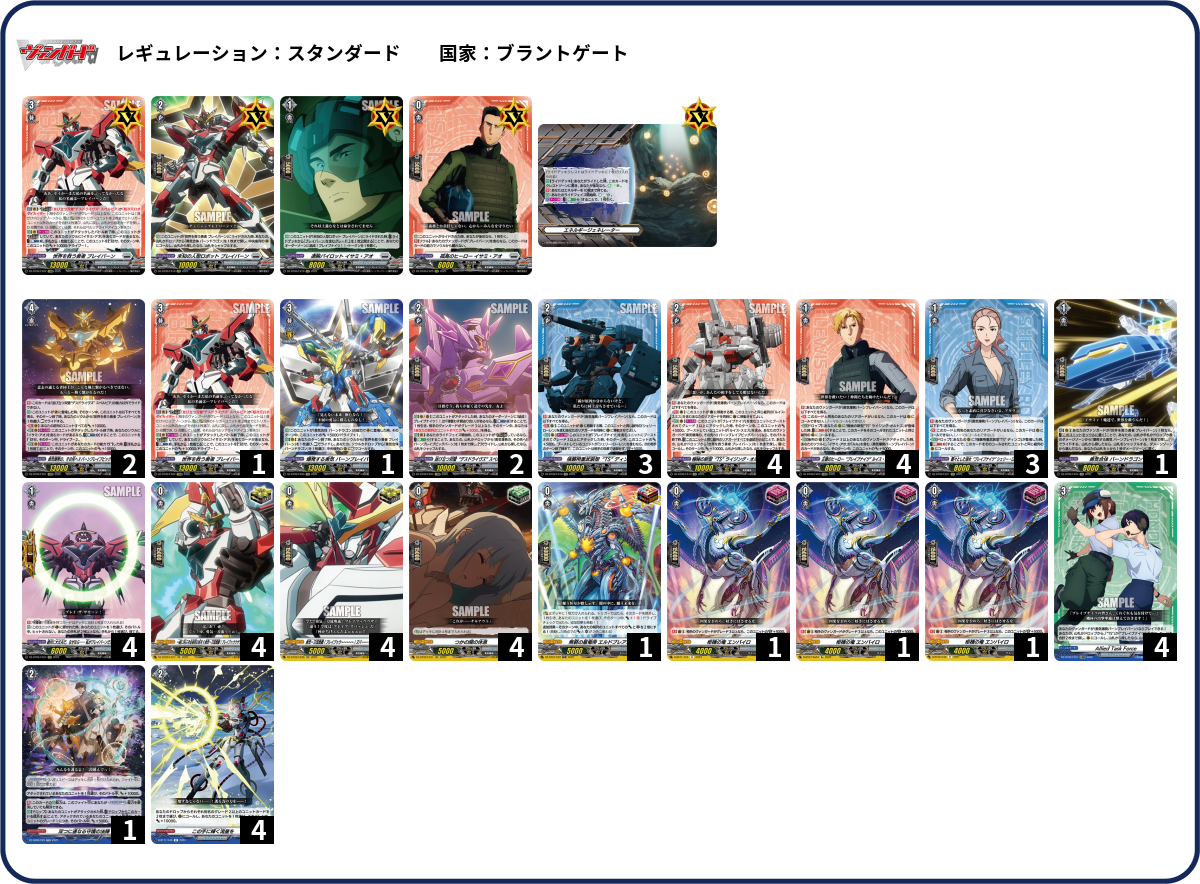 デッキコード「6UAV8」のデッキ | DECK LOG（デッキログ）