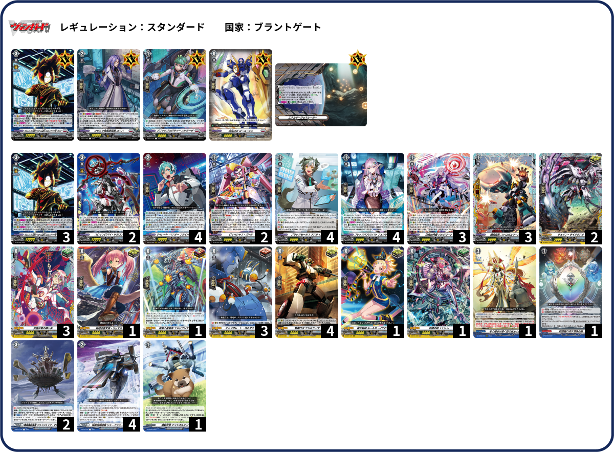 デッキコード「6VQF9」のデッキ | DECK LOG（デッキログ）