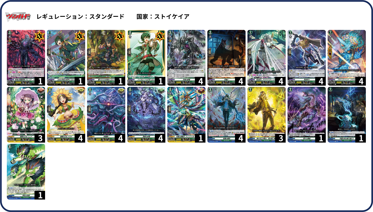 『デッキ まとめ売り』ディヴァイン ストイケイア ヴェレーノ軸 Amazon.co.jp: カードファイト!! ヴァンガード クイックスタート
