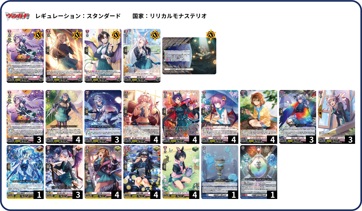 デッキコード「1HW2J」のデッキ | DECK LOG（デッキログ）