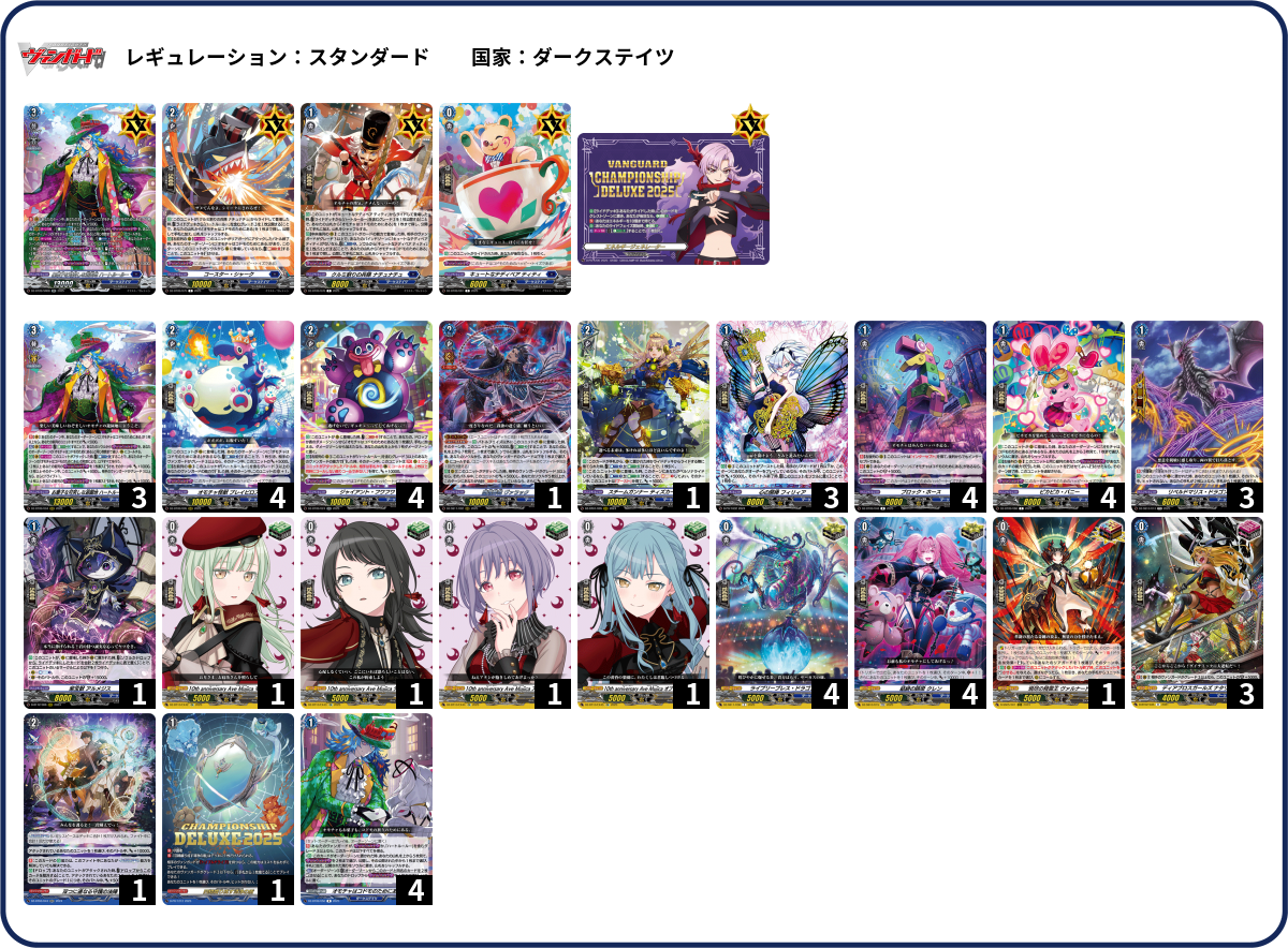 秋*水様 ハートルールー デッキ 微高レア デッキコード「V8BP」のデッキ | DECK LOG（デッキログ）