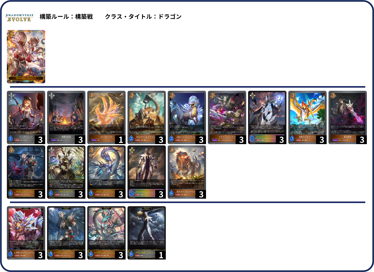デッキコード「744CH」のデッキ | DECK LOG（デッキログ）