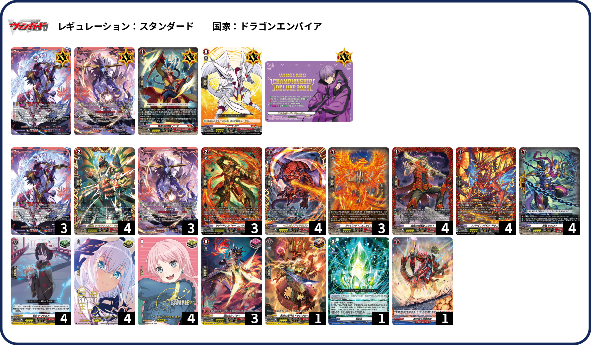 デッキコード「748DJ」のデッキ | DECK LOG（デッキログ）