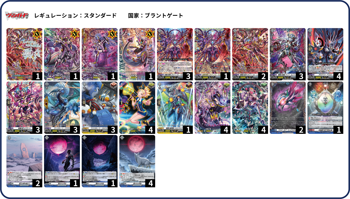 デッキコード「757VT」のデッキ | DECK LOG（デッキログ）