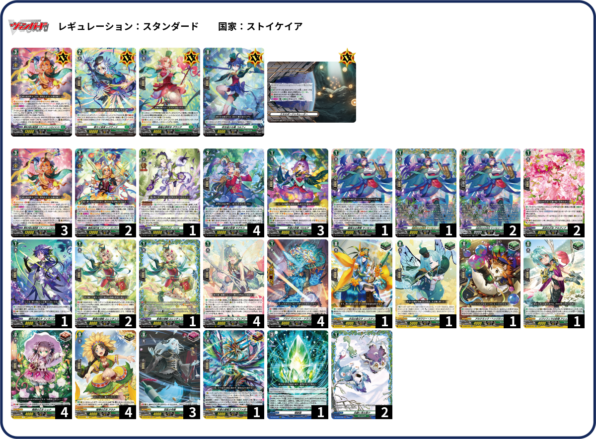 第157回目：白銀トロイメント(Dスタン) | 真幻 緋蓮のVGデッキ紹介