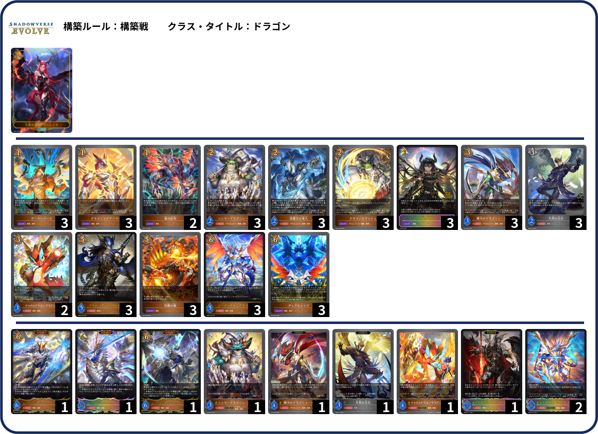 デッキコード「7R4TV」のデッキ | DECK LOG（デッキログ）