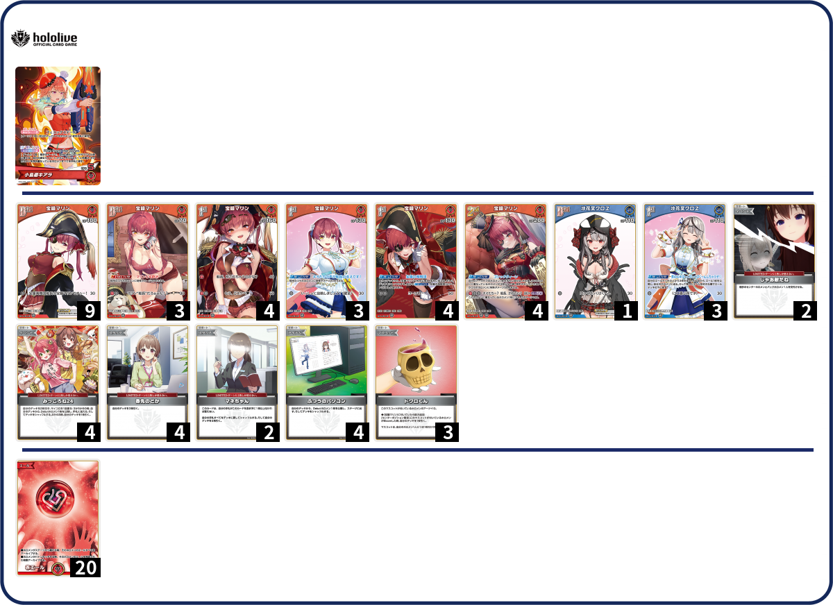 デッキコード「7R9U6」のデッキ | DECK LOG（デッキログ）