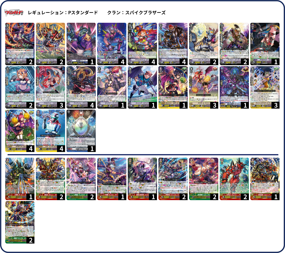 デッキコード「7T7DV」のデッキ | DECK LOG（デッキログ）