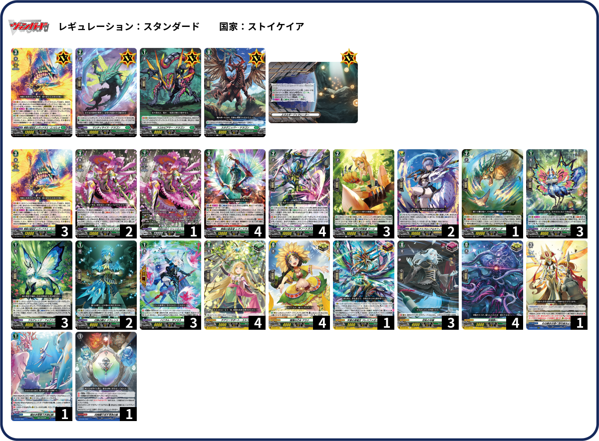 デッキコード「7WCV9」のデッキ | DECK LOG（デッキログ）