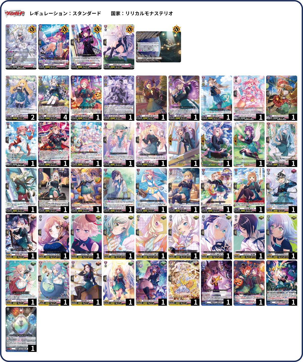 デッキコード「7ZCWS」のデッキ | DECK LOG（デッキログ）