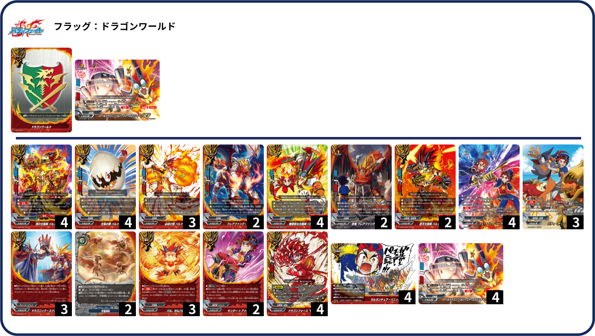デッキコード「A4PJ」のデッキ | DECK LOG（デッキログ）