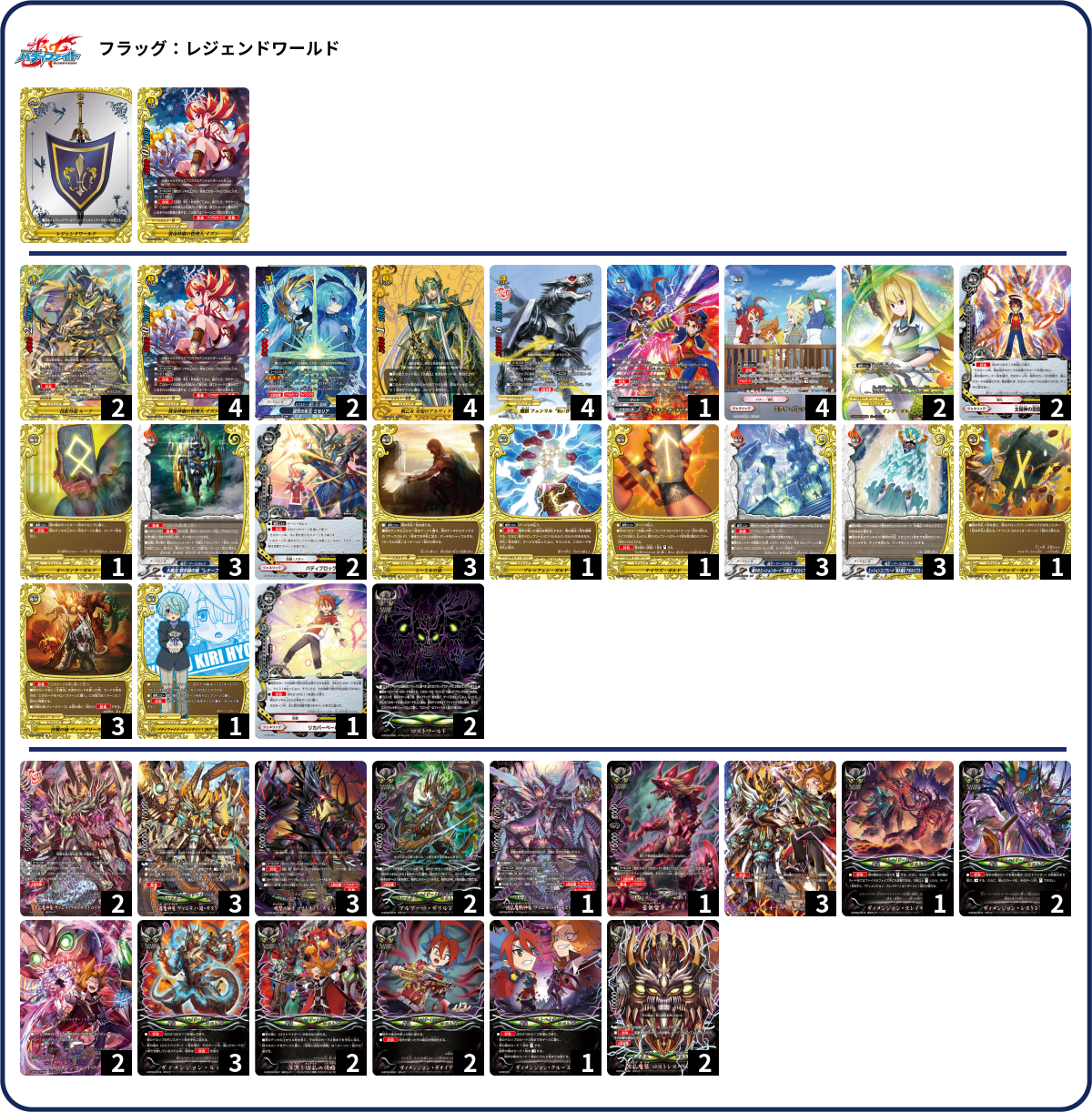 デッキコード「AHHP」のデッキ | DECK LOG（デッキログ）