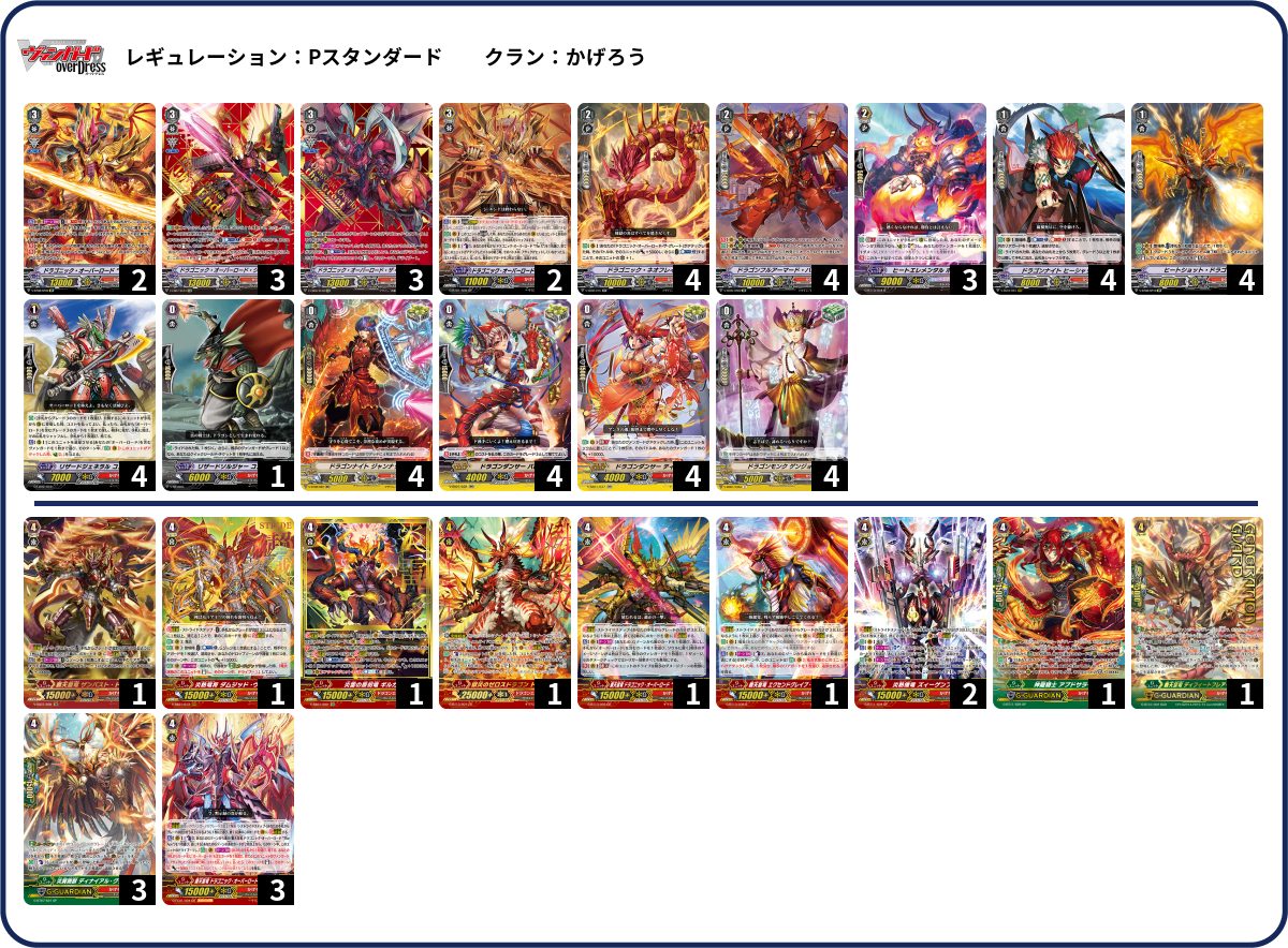 デッキコード「CA5R」のデッキ | DECK LOG（デッキログ）