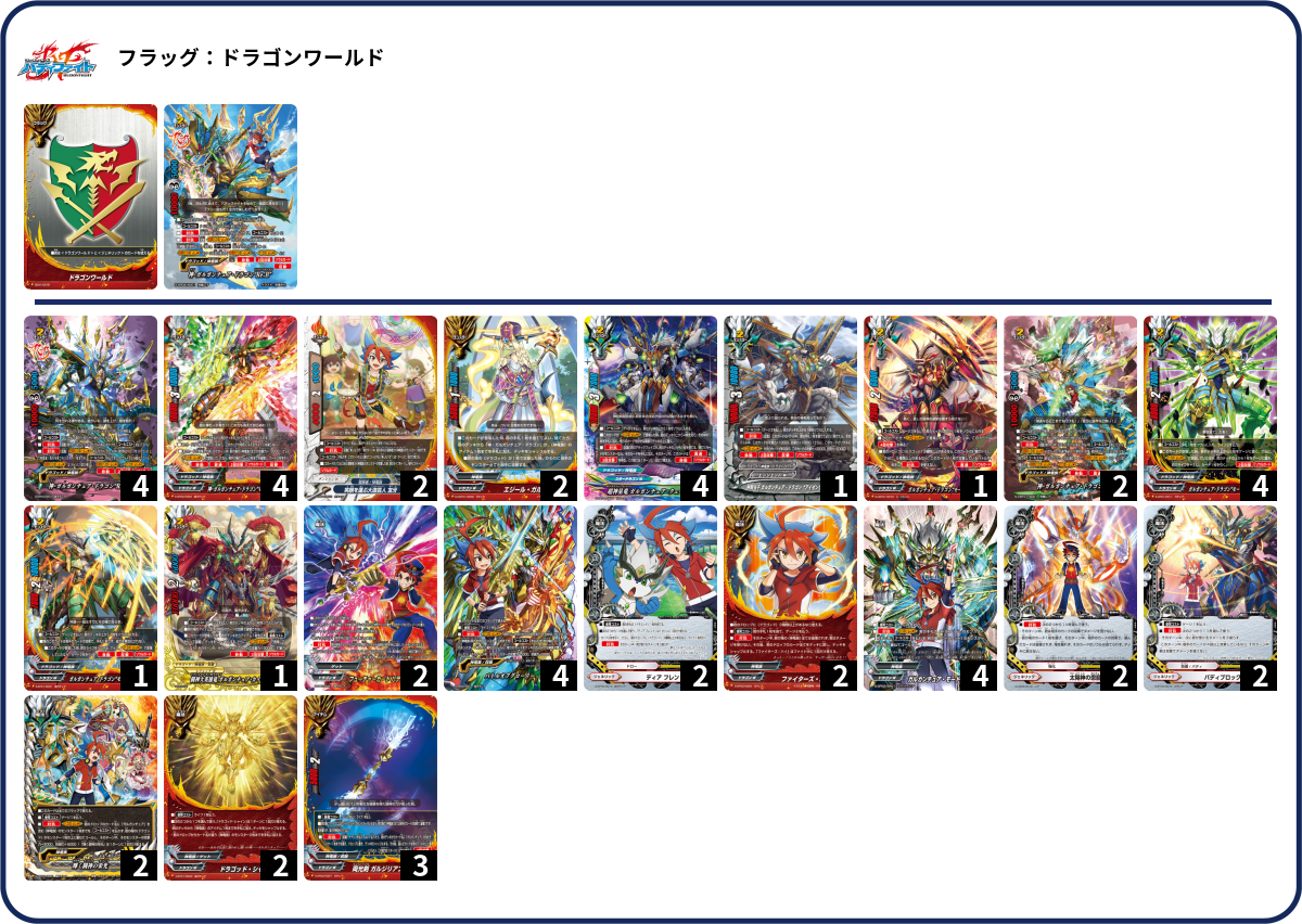 デッキコード「CDBG」のデッキ | DECK LOG（デッキログ）