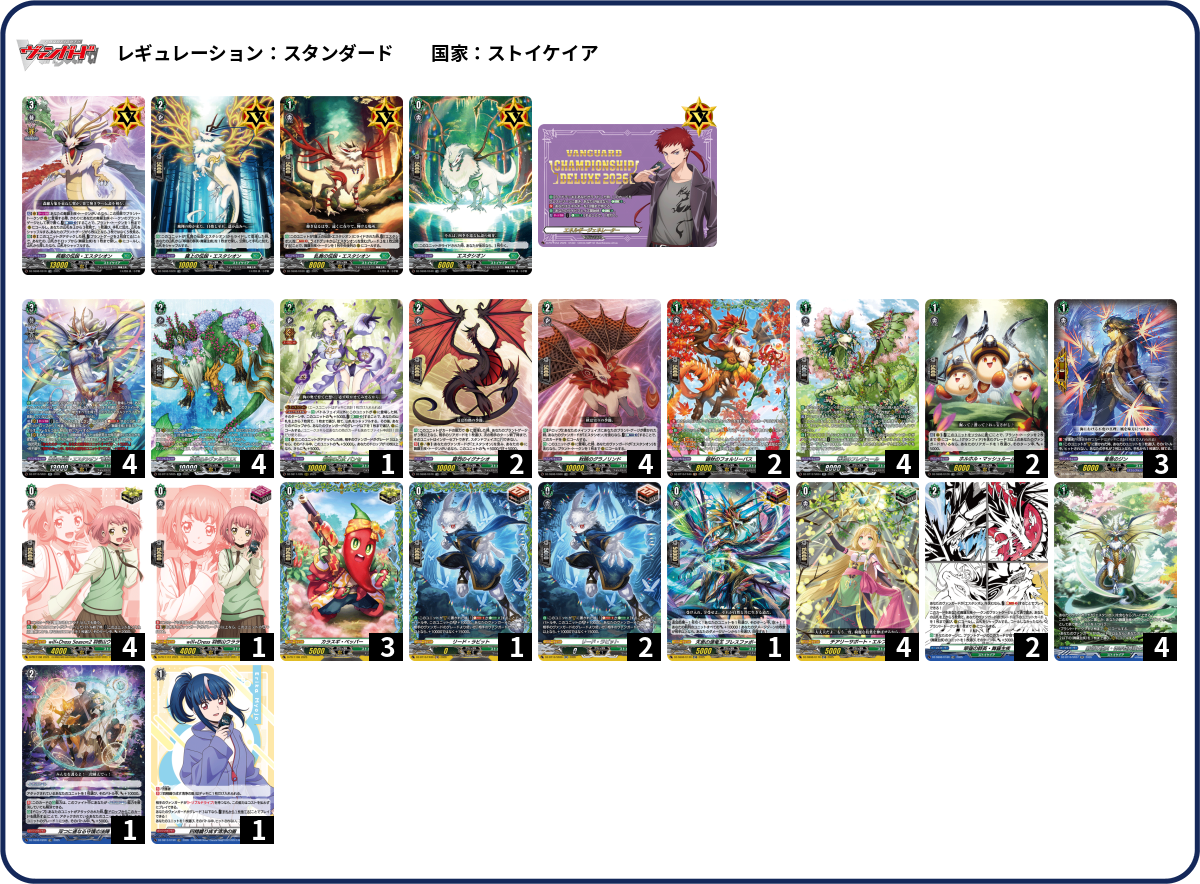 デッキコード「CFG56」のデッキ | DECK LOG（デッキログ）