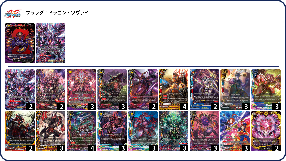 デッキコード「DBVC」のデッキ | DECK LOG（デッキログ）