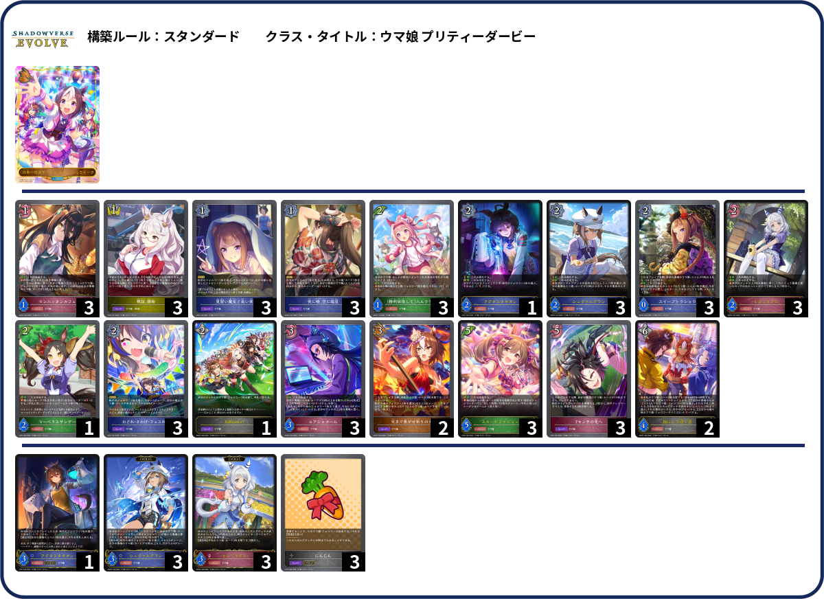 ウマ ループ deck list
