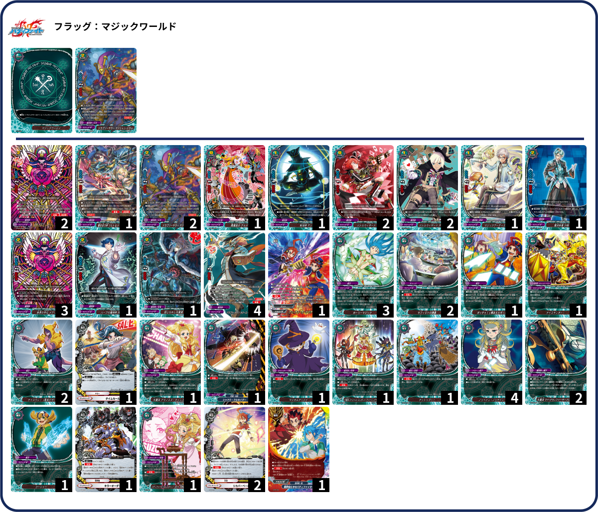 デッキコード「ELMM」のデッキ | DECK LOG（デッキログ）