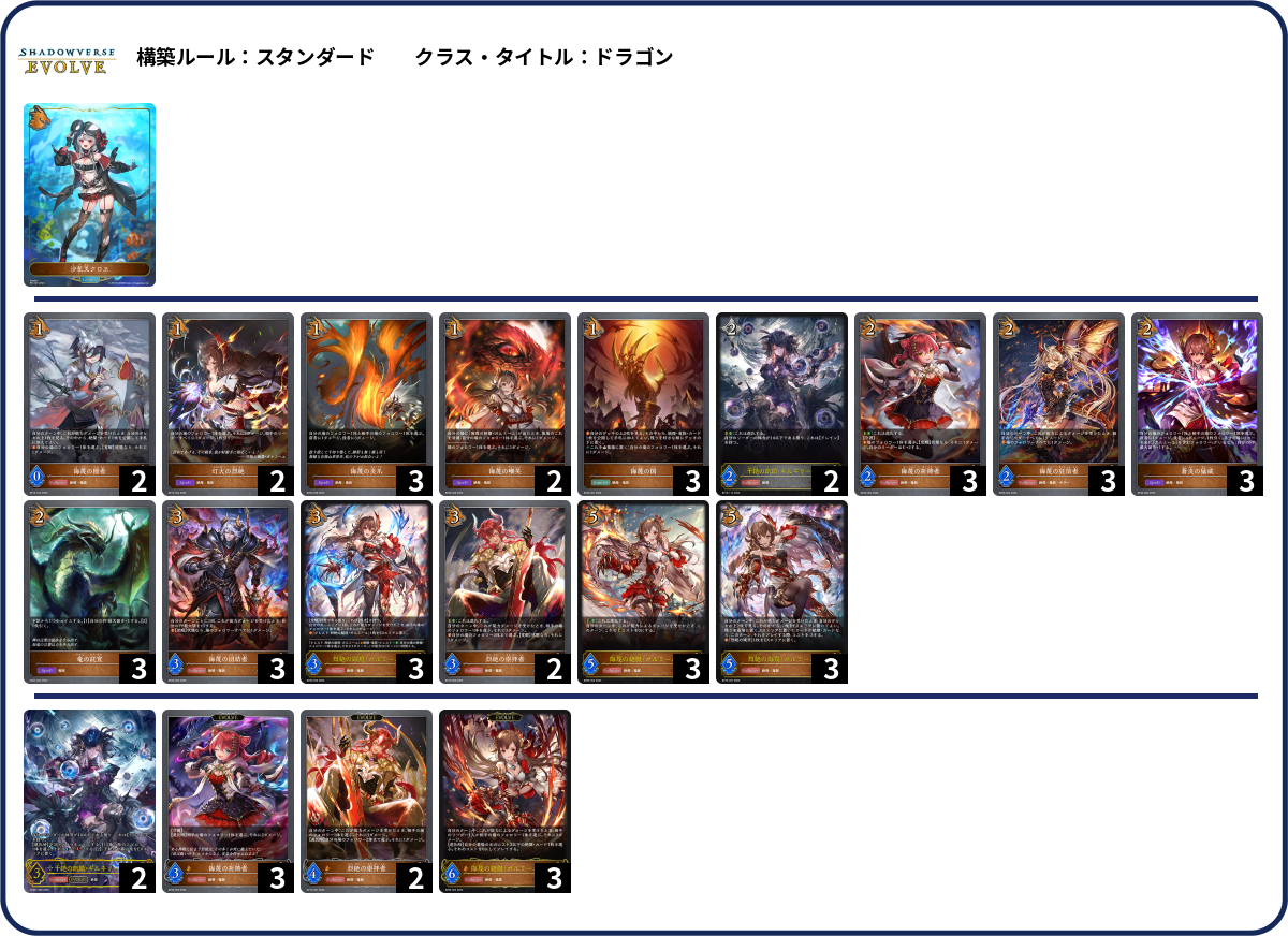 そうめんネギ抜き deck list