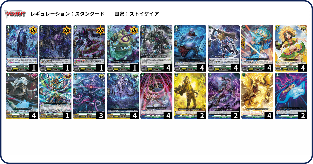 福袋セール デッキコード「FKRD」のデッキ | DECK LOG（デッキログ） カードファイト!! ヴァンガード