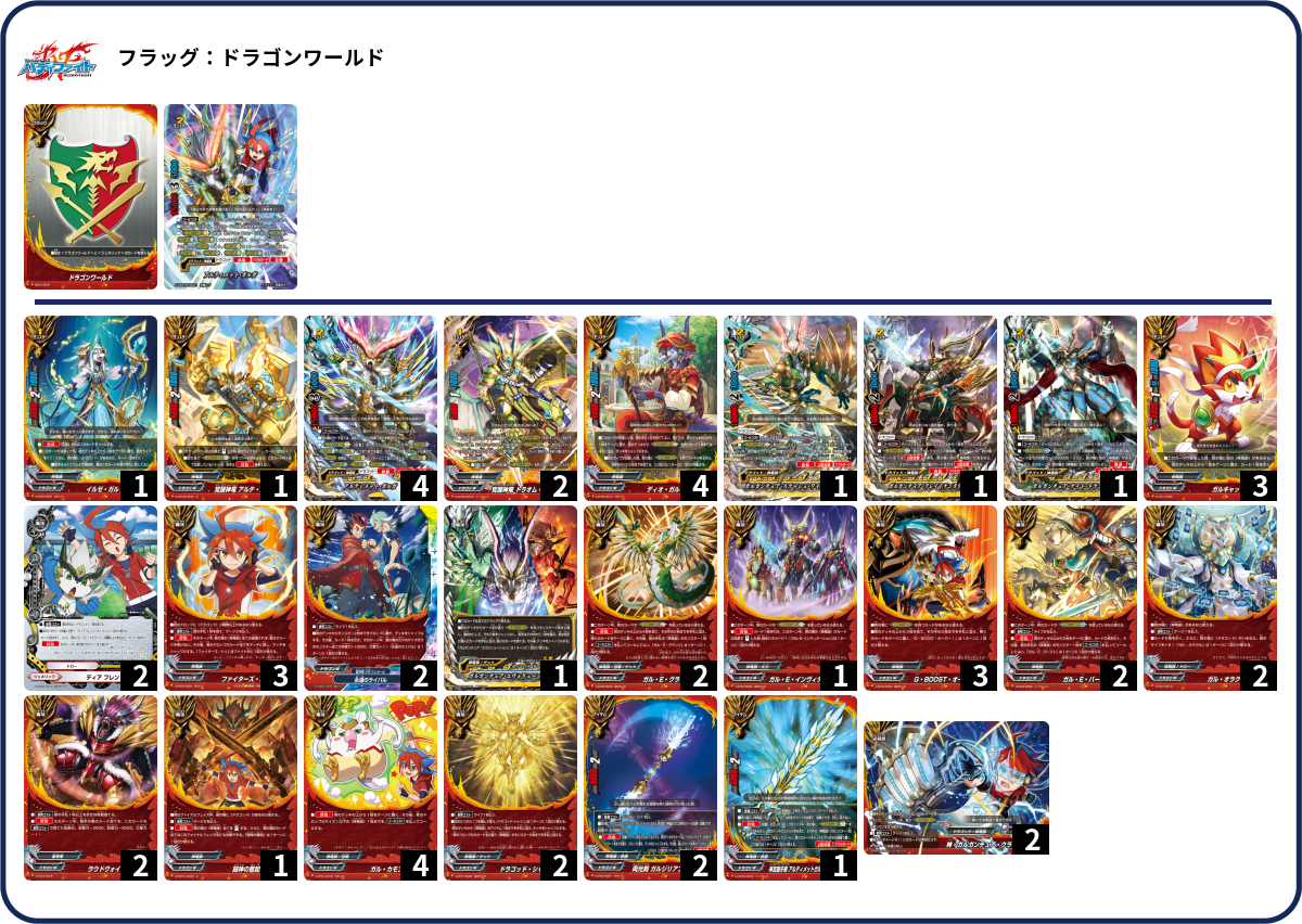 デッキコード「GP60」のデッキ | DECK LOG（デッキログ）