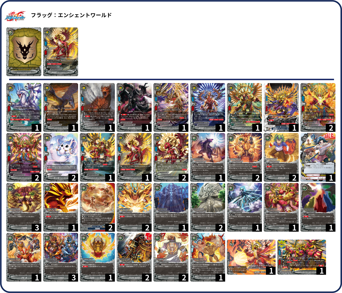 デッキコード「H19X」のデッキ | DECK LOG（デッキログ）