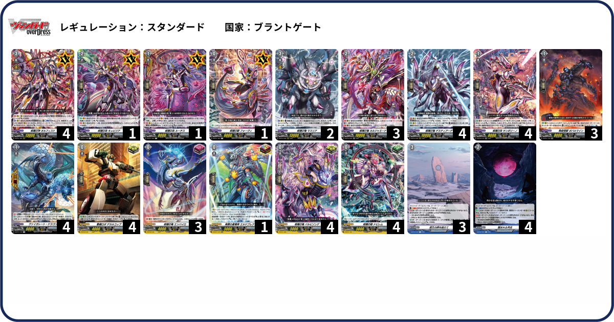 デッキコード「HFB3」のデッキ | DECK LOG（デッキログ）