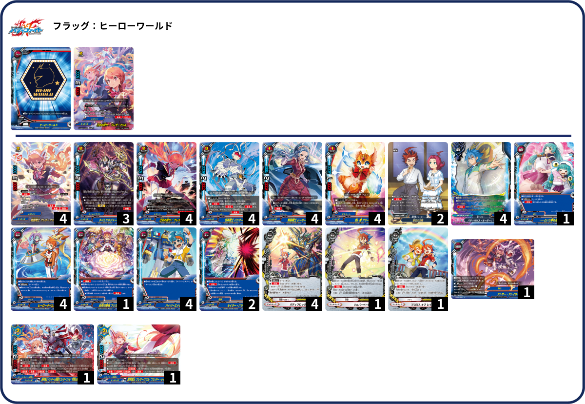 デッキコード「HT3B」のデッキ | DECK LOG（デッキログ）