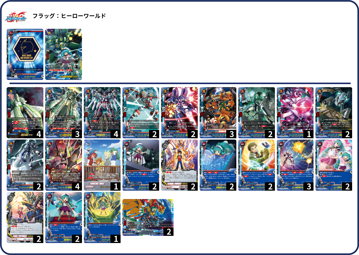 デッキコード「K1RC」のデッキ | DECK LOG（デッキログ）