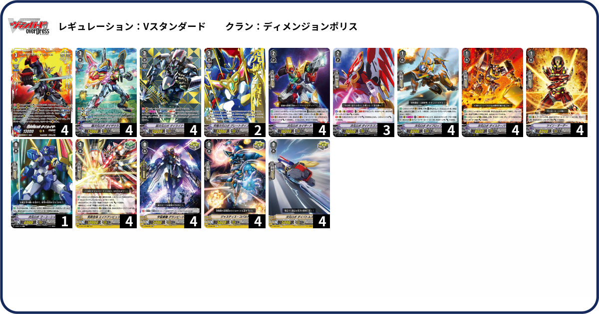 デッキコード「KF9S」のデッキ | DECK LOG（デッキログ）