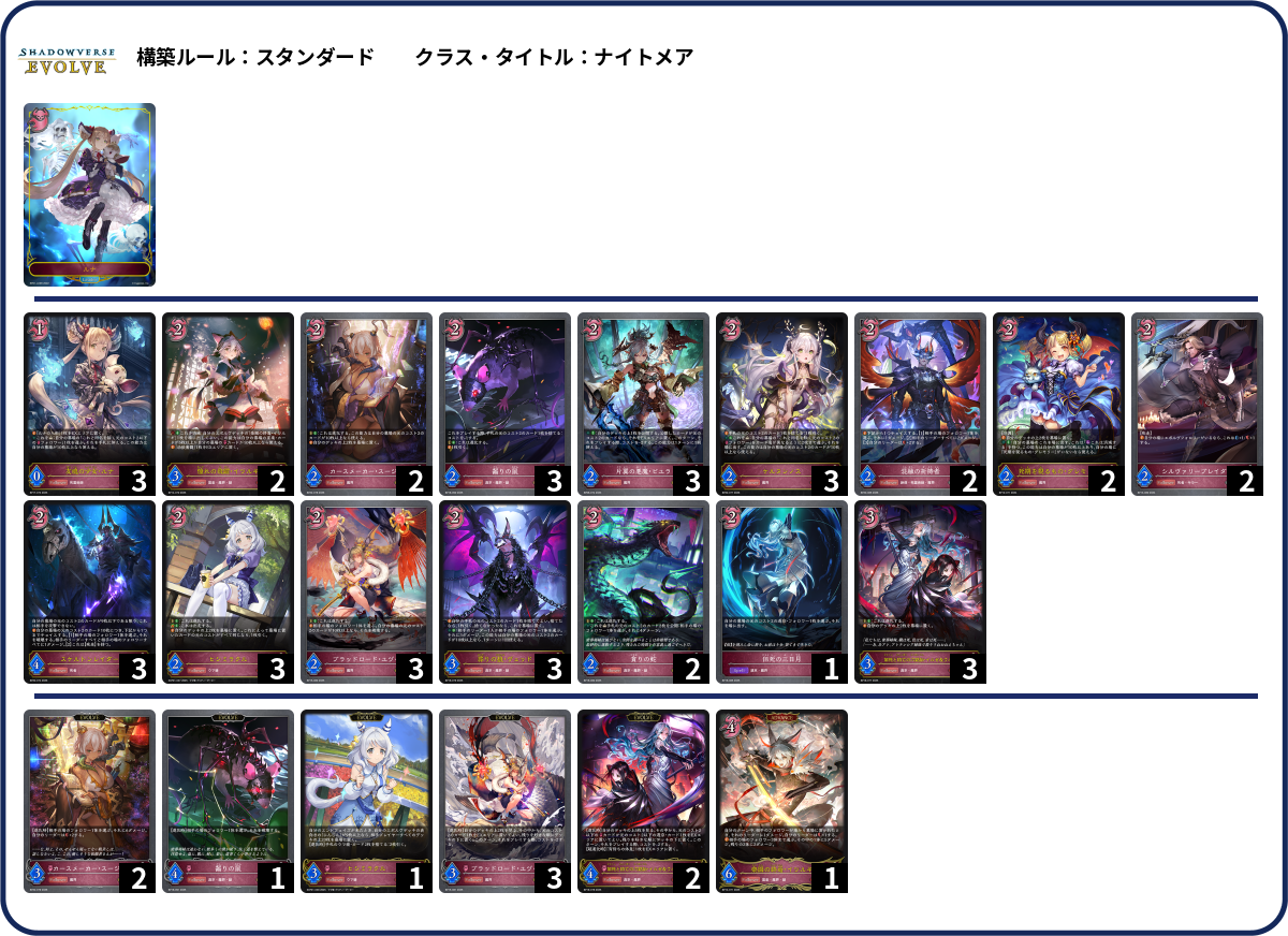 2 deck list