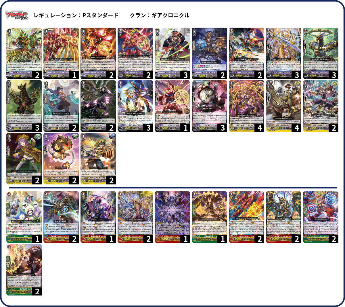 デッキコード「LP0X」のデッキ | DECK LOG（デッキログ）