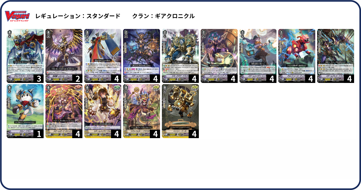 デッキコード「M0CG」のデッキ | DECK LOG（デッキログ）
