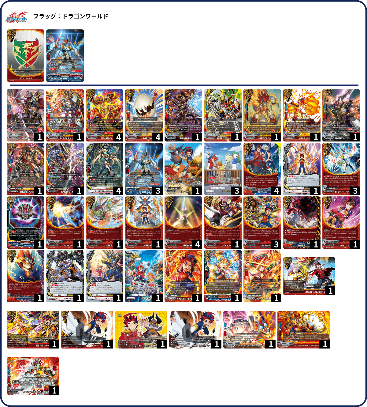 メーカー 一覧 デッキコード「MPAB」のデッキ | DECK LOG（デッキログ） ブシロードその他