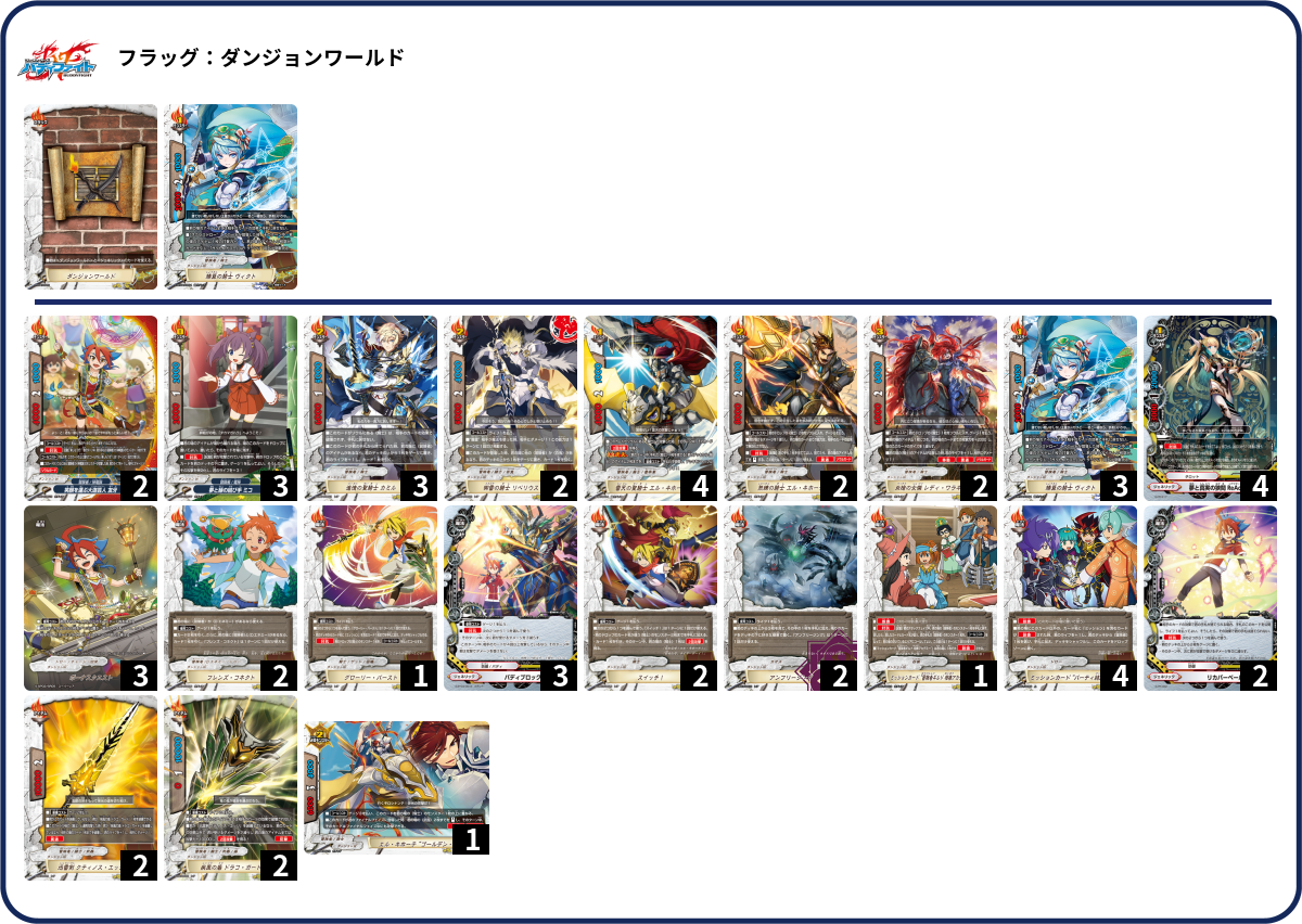 デッキコード「NWQM」のデッキ | DECK LOG（デッキログ）