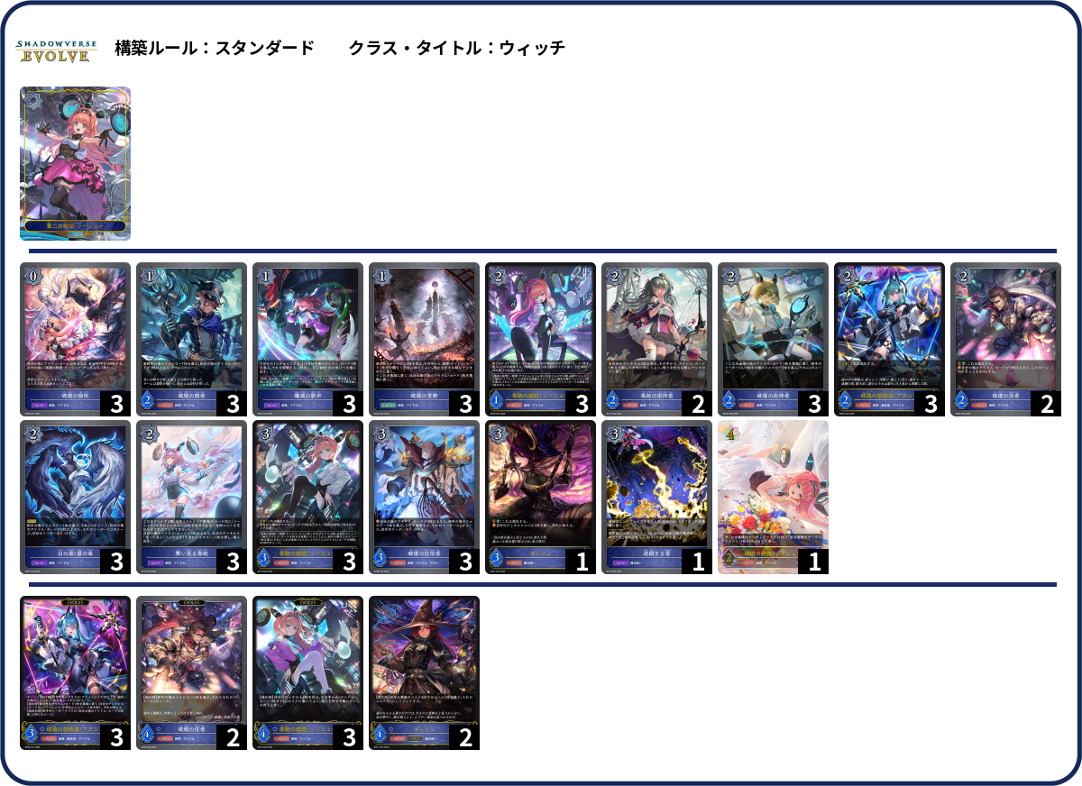 マーリーシェナ deck list