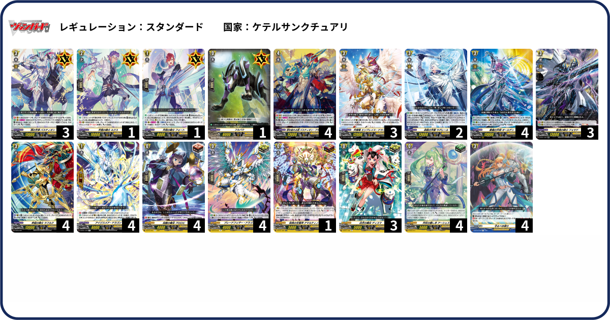 即日発送】ヴァンガード バスティオン・アコード デッキ 【ガチ構築