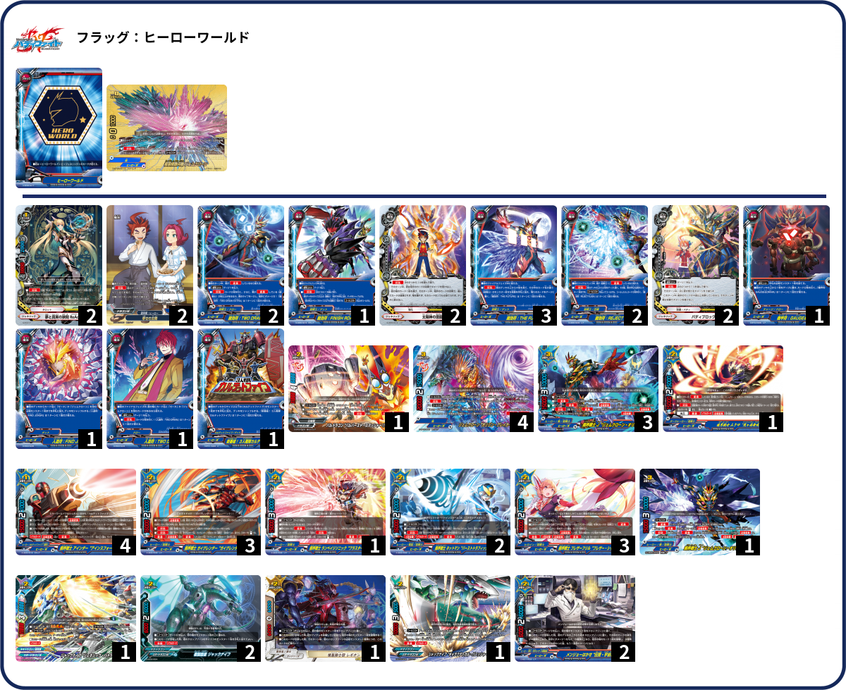 デッキコード「RJ9X」のデッキ | DECK LOG（デッキログ）