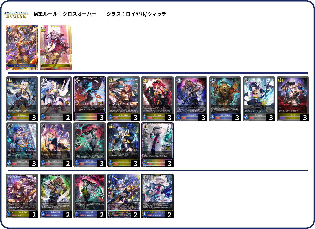 デッキコード「UEYV6」のデッキ | DECK LOG（デッキログ）