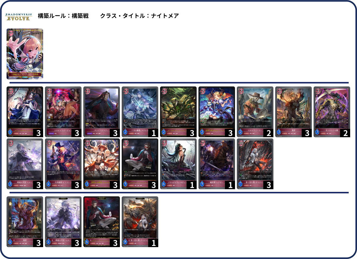 デッキコード「UYXX」のデッキ | DECK LOG（デッキログ）